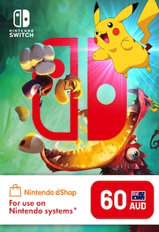 Nintendo eShop Card 60 AUD - Nintendo eShop Key - AUSTRALIA