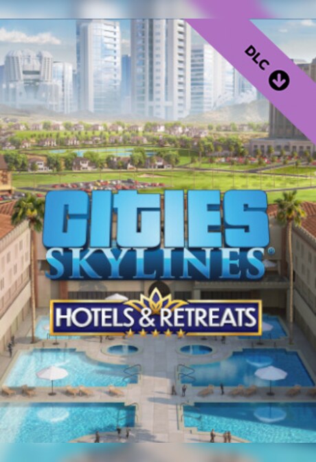 Cities: Skylines - Hotels & Retreats (PC) - Steam Key - EUROPE