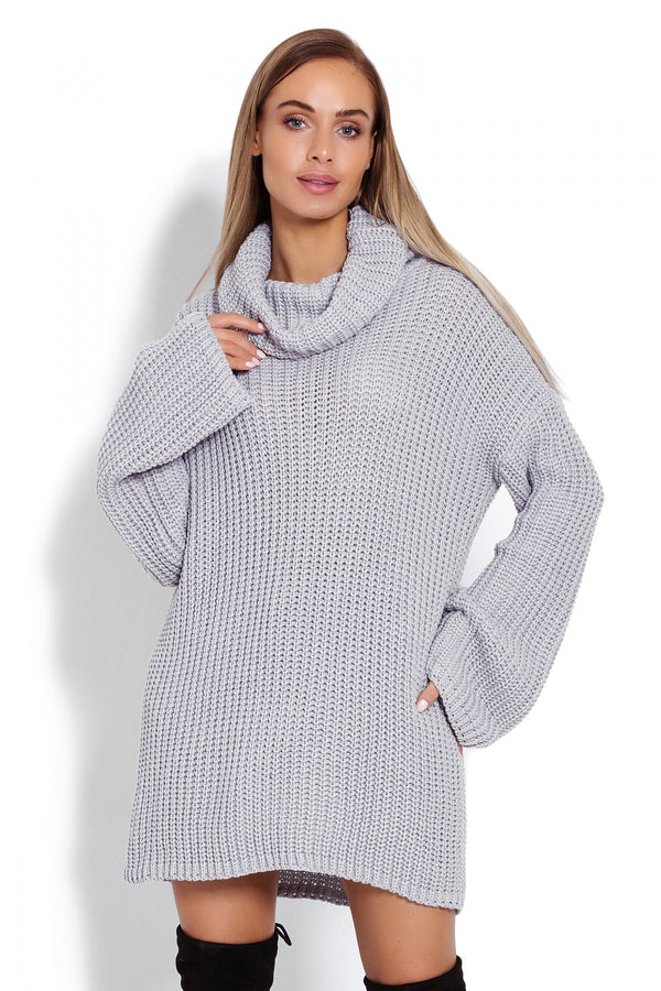Pull femme PeeKaBoo Chandail Long Chandail — gris