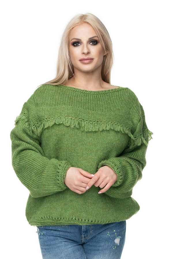 Pull femme PeeKaBoo Chandail Chandail — vert