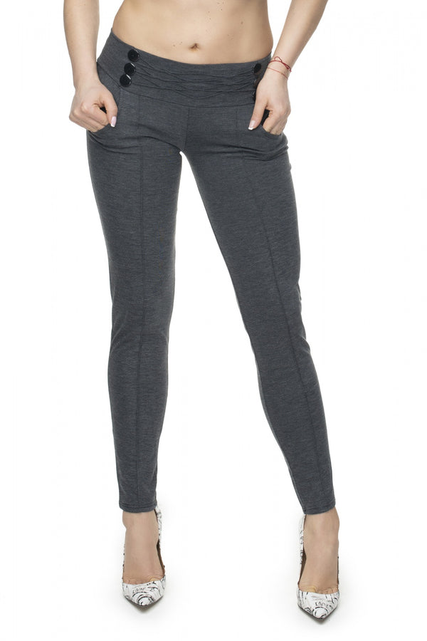 Chaussures à talons femme PeeKaBoo Pantalon Long Pantalon — gris