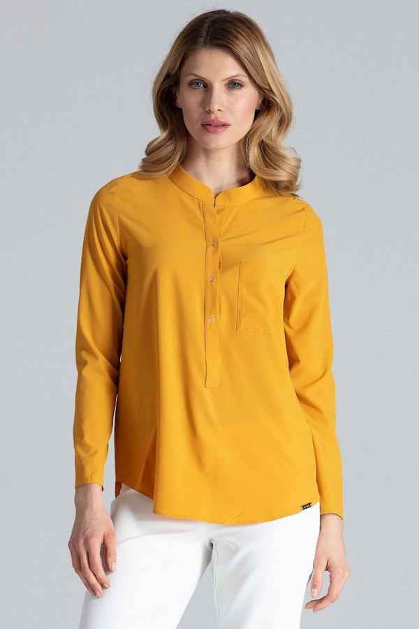 Blouse femme Figl Chemisier Chemisier — jaune