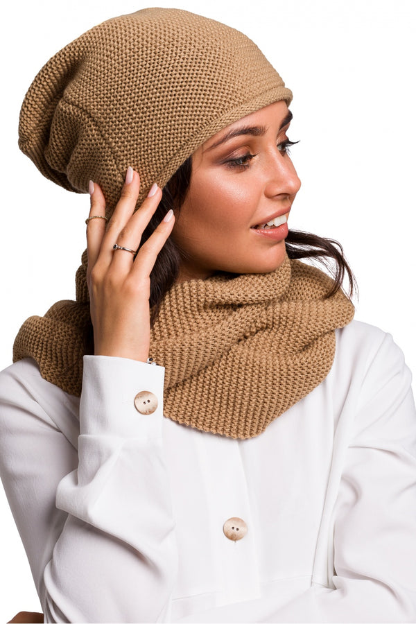 Bonnet femme BE Knit — beige