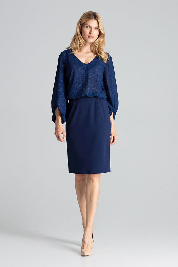 Jupe femme Figl — bleu marine
