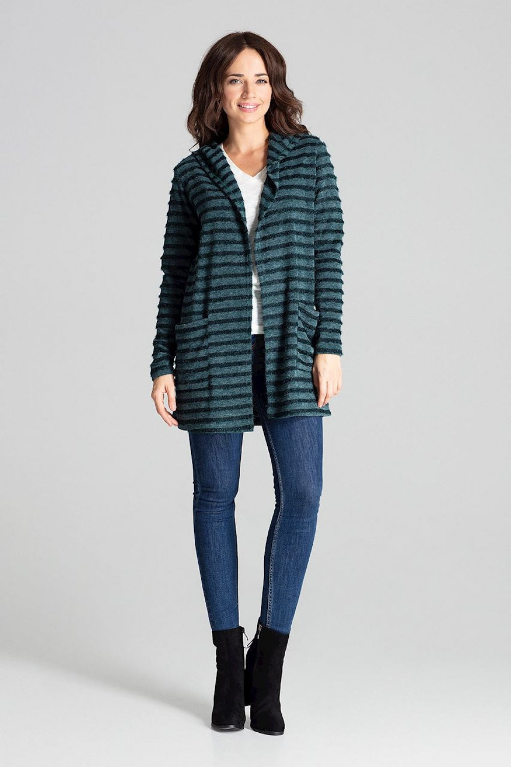 Cardigan femme Lenitif — vert