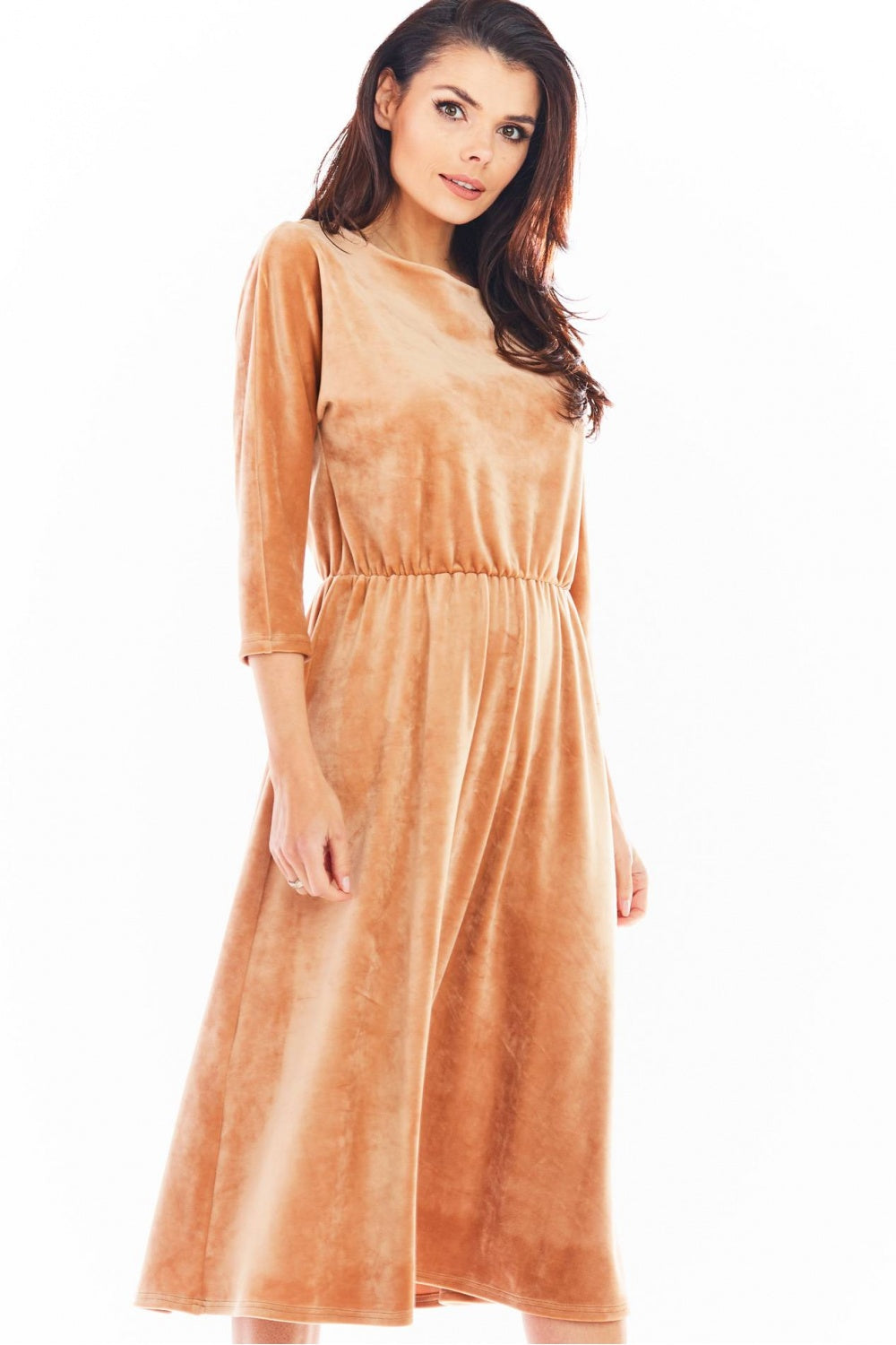 Robe femme awama De Soirée De — beige