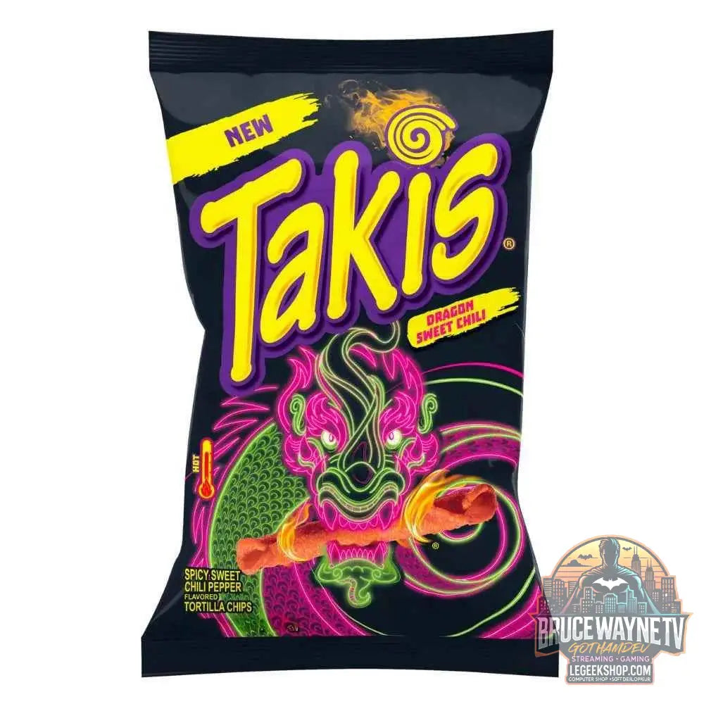 Takis Dragon Sweet Chili - Tortillas Piment Doux (90g) - Legeekshop