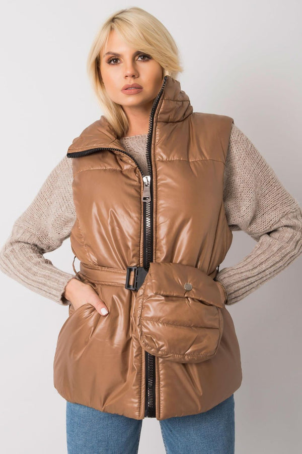 Gilet femme Ex Moda — brun