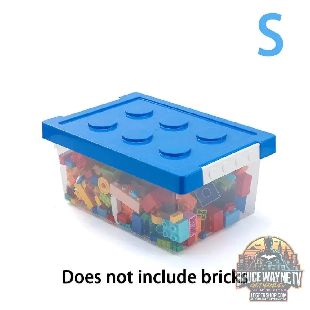 🧸 Boîte de Rangement Empilable – Organisateur Blocs de Construction & Jouets | Taille S ou L - Legeekshop