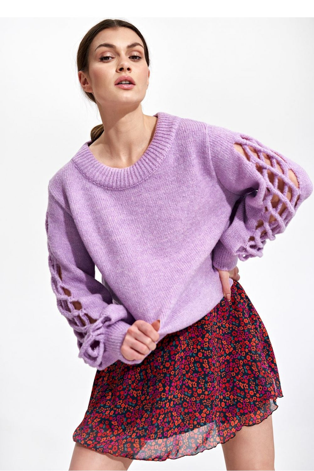 Jupe femme Figl Courte Courte — multicouleur
