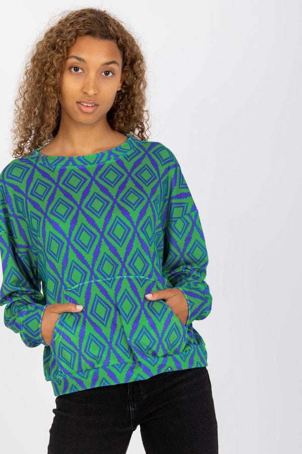 T-shirt femme Rue Paris Sweatshirt Sweatshirt — vert