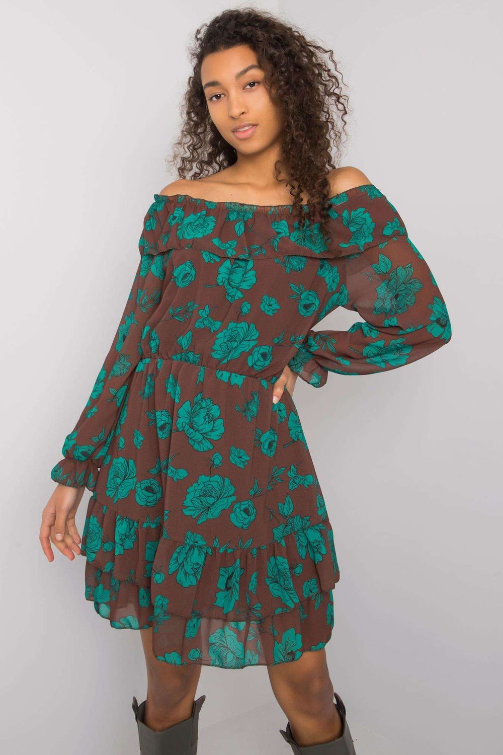 Robe femme Italy Moda De Jour De — brun
