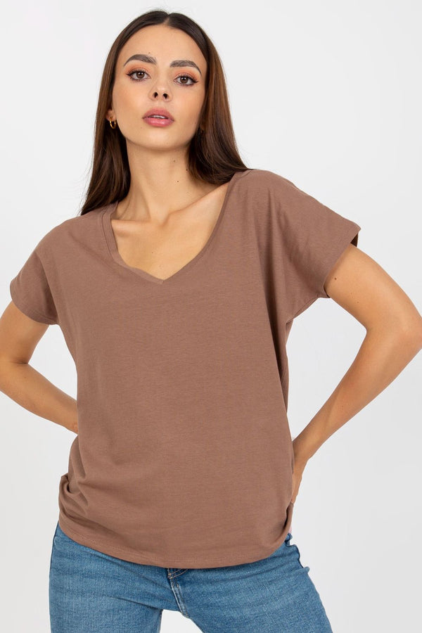 Blouse femme BFG T Shirt T — brun