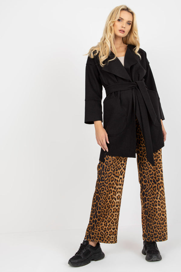 Manteau femme Och Bella — noir