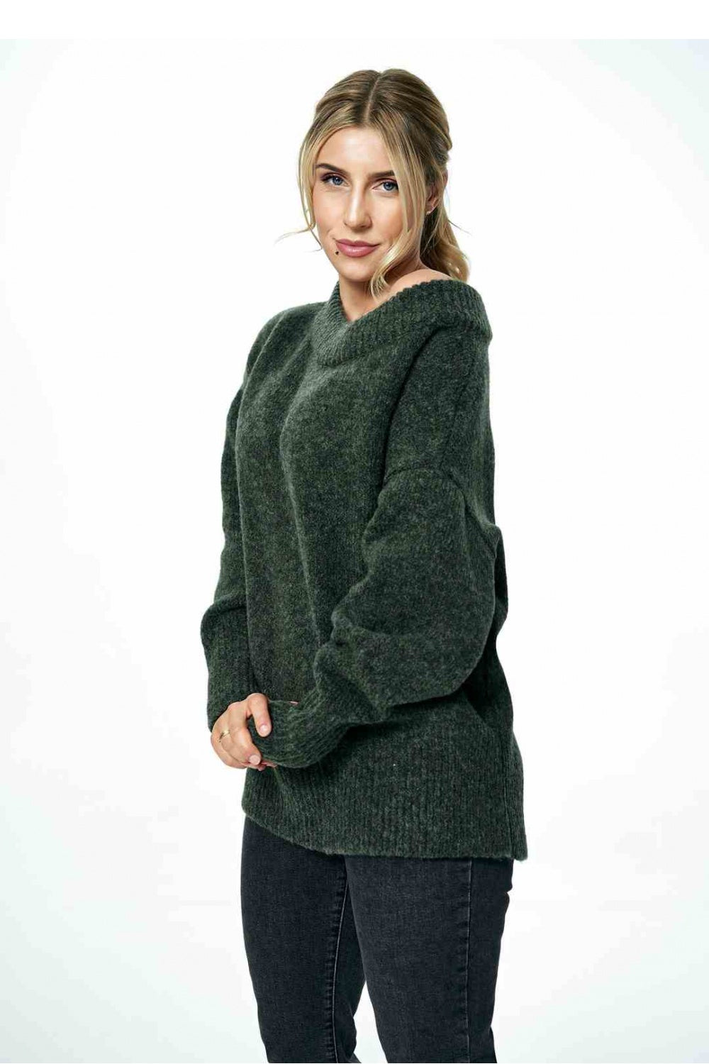 Pull femme Figl Chandail Chandail — vert