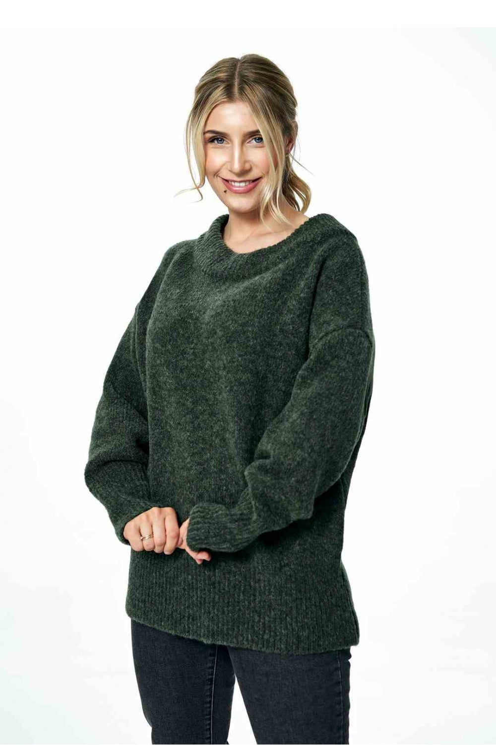 Pull femme Figl Chandail Chandail — vert