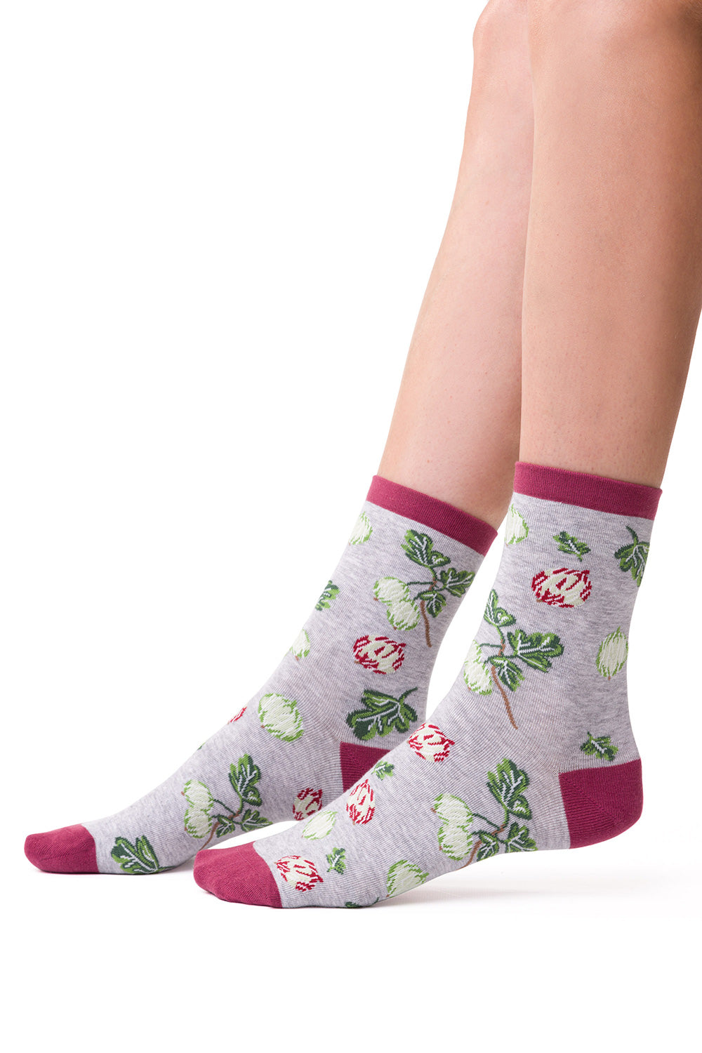 Chaussettes femme Steven — gris