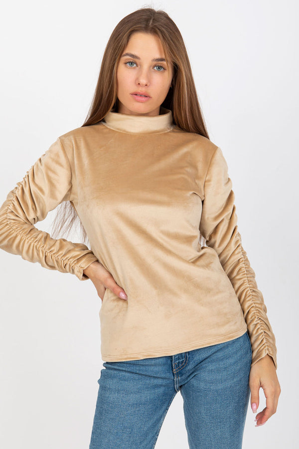 Blouse femme Rue Paris Chemisier Chemisier — beige