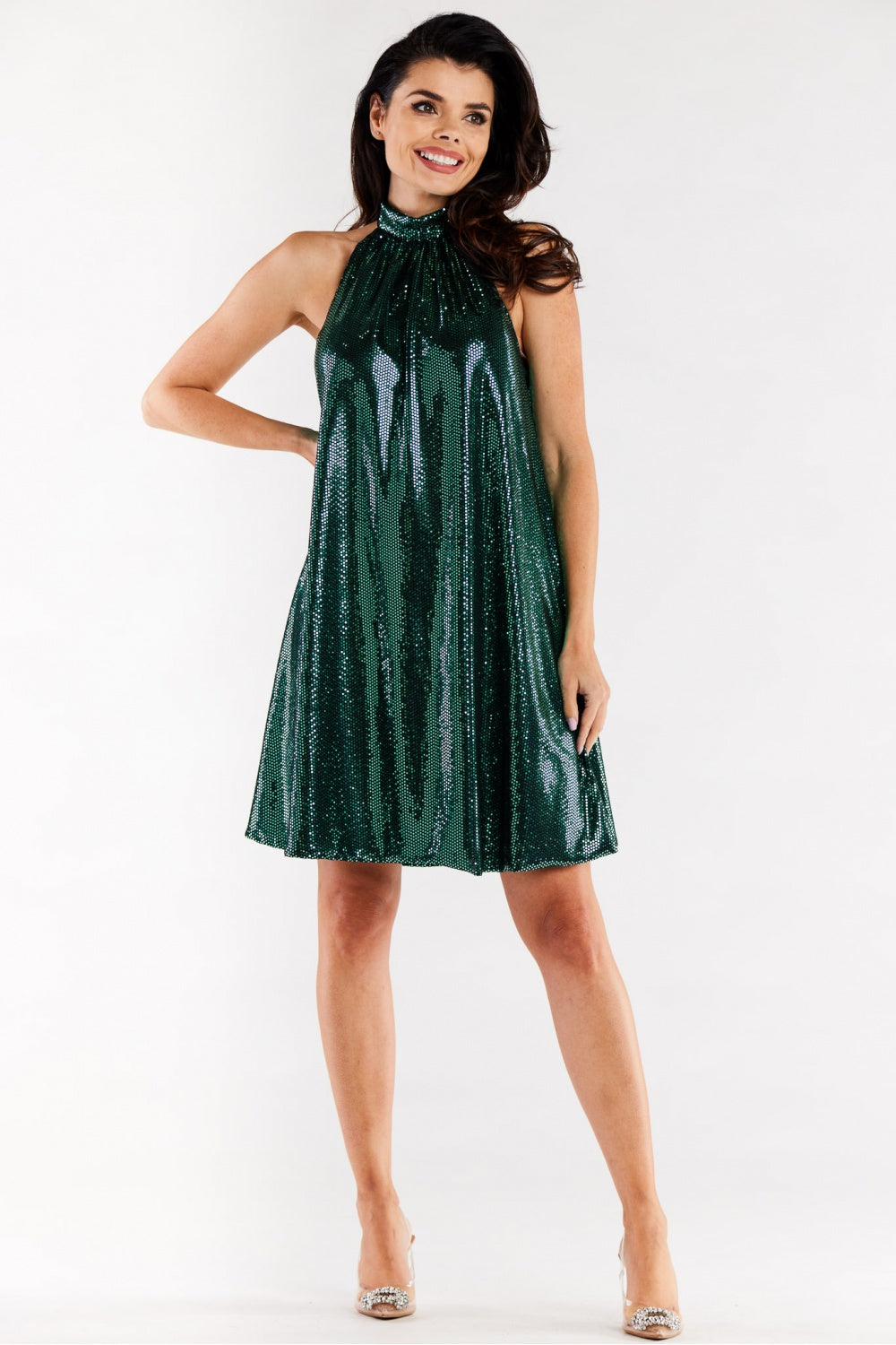 Robe femme awama De Soirée De — vert