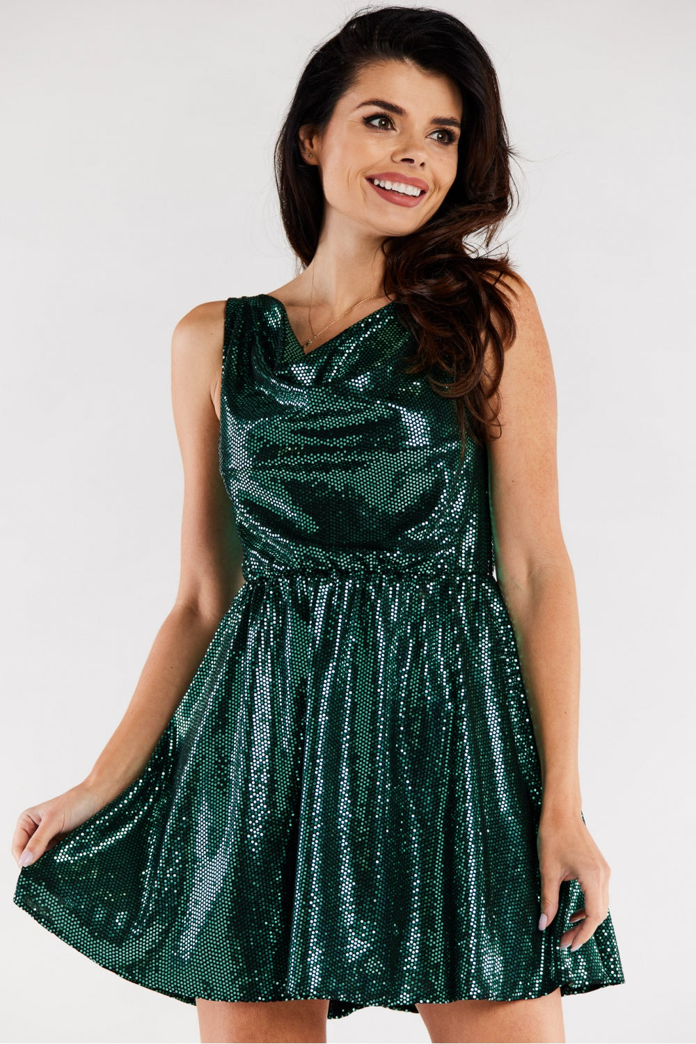 Robe femme awama De Soirée De — vert