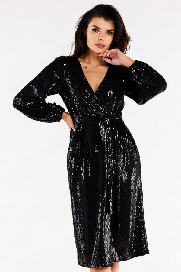 Robe femme awama De Soirée De — noir