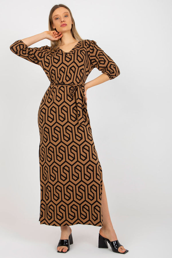 Robe femme Lakerta De Jour De — brun