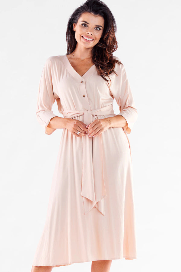 Robe femme awama De Jour De — beige