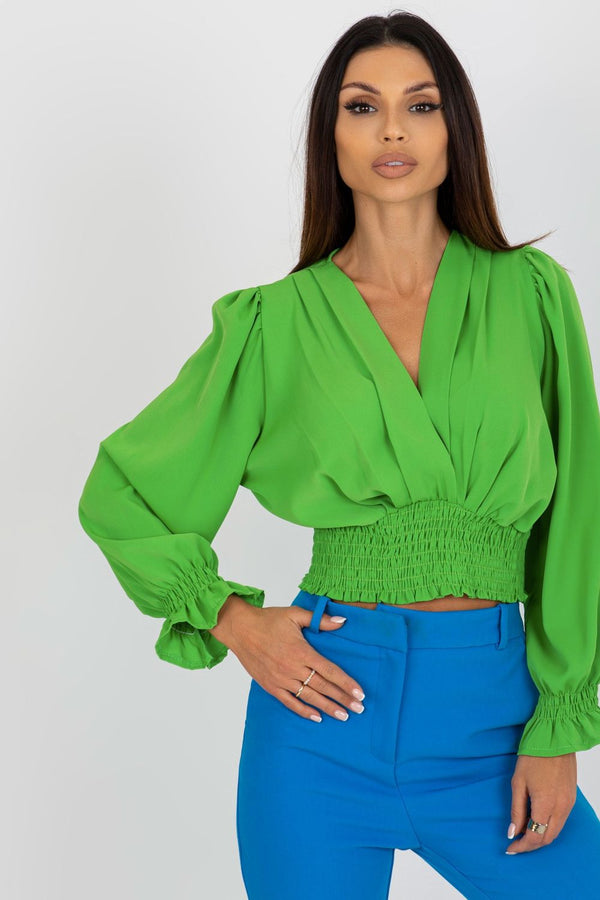 Blouse femme Italy Moda Chemisier Chemisier — vert
