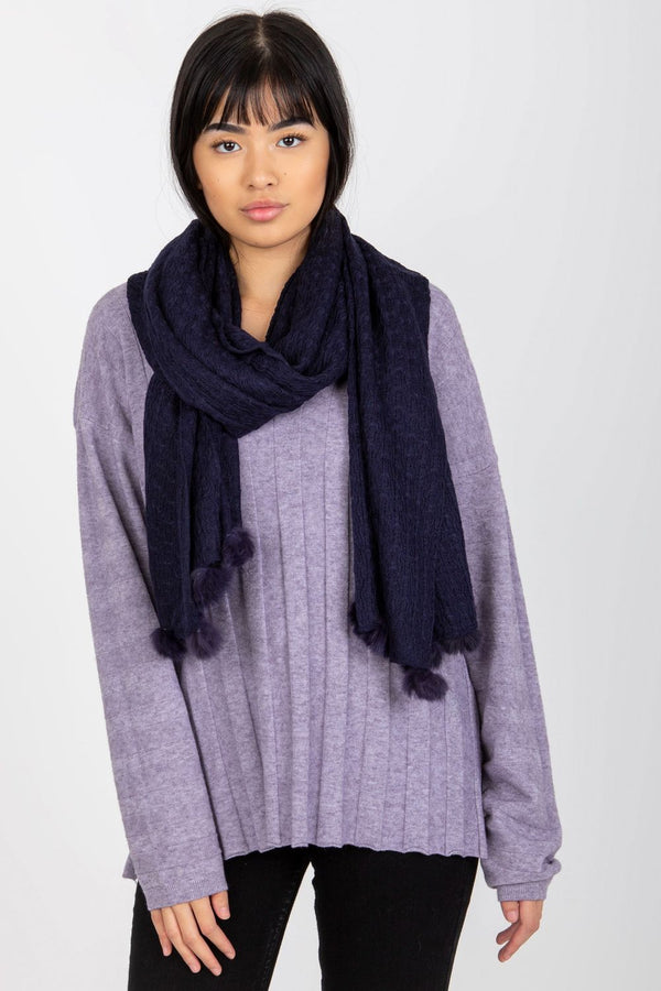 Châle femme AT — bleu marine