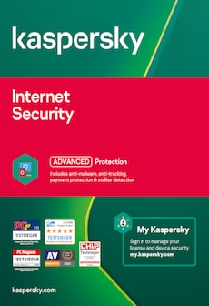 Kaspersky Internet Security 2021 for PC (1 Device, 1 Year) - Kaspersky Key - GLOBAL