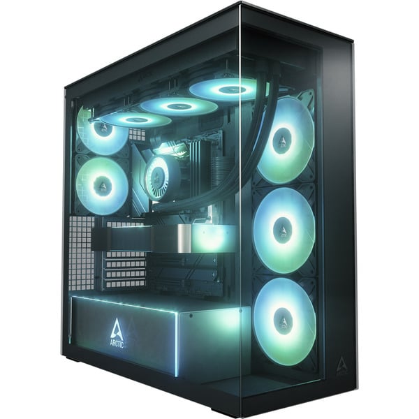 ARCTIC Xtender Mirror Black Design, Tower-Gehäuse - ARCTIC