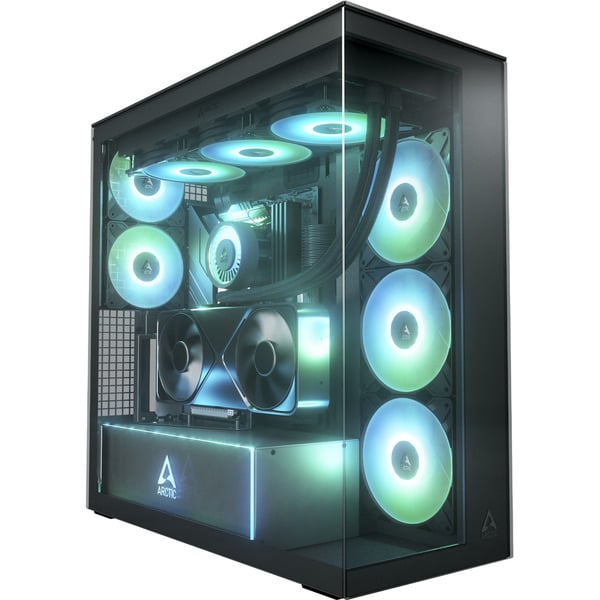 ARCTIC Xtender VG Mirror Black Design, Tower-Gehäuse - ARCTIC
