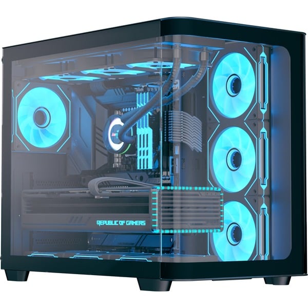 Aerocool P500C-G-BK-v1, Tower-Gehäuse - Aerocool
