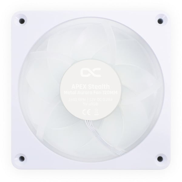 Alphacool Apex Stealth Metall Aurora 120, Gehäuselüfter - Alphacool - vue 3