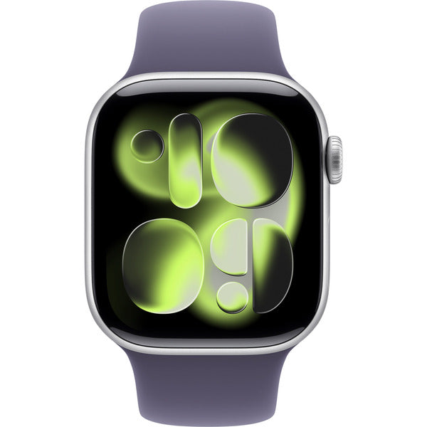 Apple Watch argent, Aluminium, 42 mm, bracelet sport nebelviolett M/L, Cellular - Apple