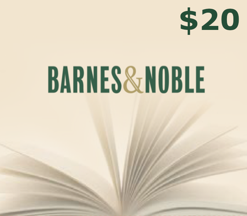 Barnes and Noble $20 Gift Card