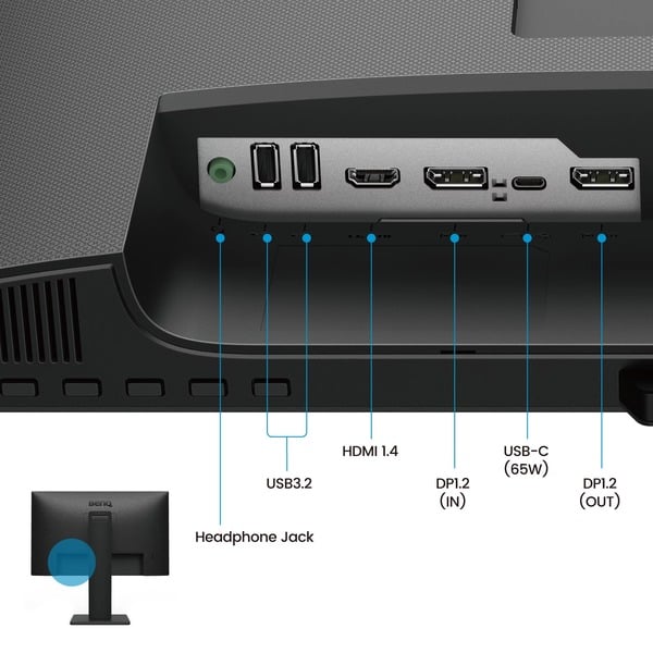BenQ BenQ BL2486TC 23,8" 1920 × 1080 px - BenQ - vue 9
