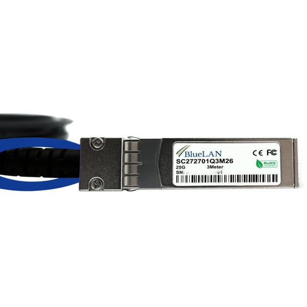 BlueOptics UACC-DAC-SFP28-2M-BL, câble - BlueOptics - vue 3