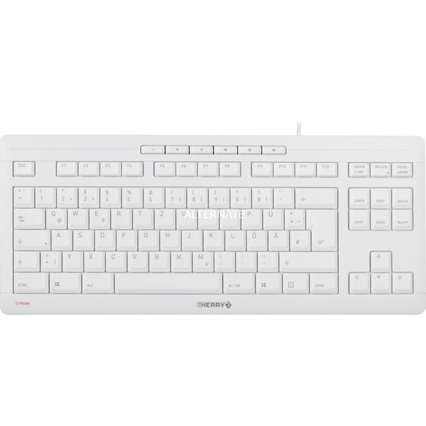 CHERRY STREAM KEYBOARD TKL, clavier - CHERRY - vue 2