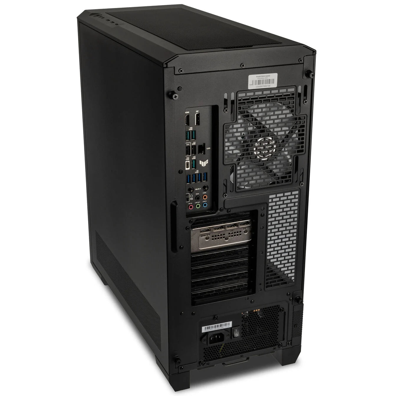 KingForge Gaming-PC Platin, AMD Ryzen 7 7800X3D, RTX 5070 Ti, Phanteks Eclipse G400A – Fertig-PC - King Mod Systems - vue 3