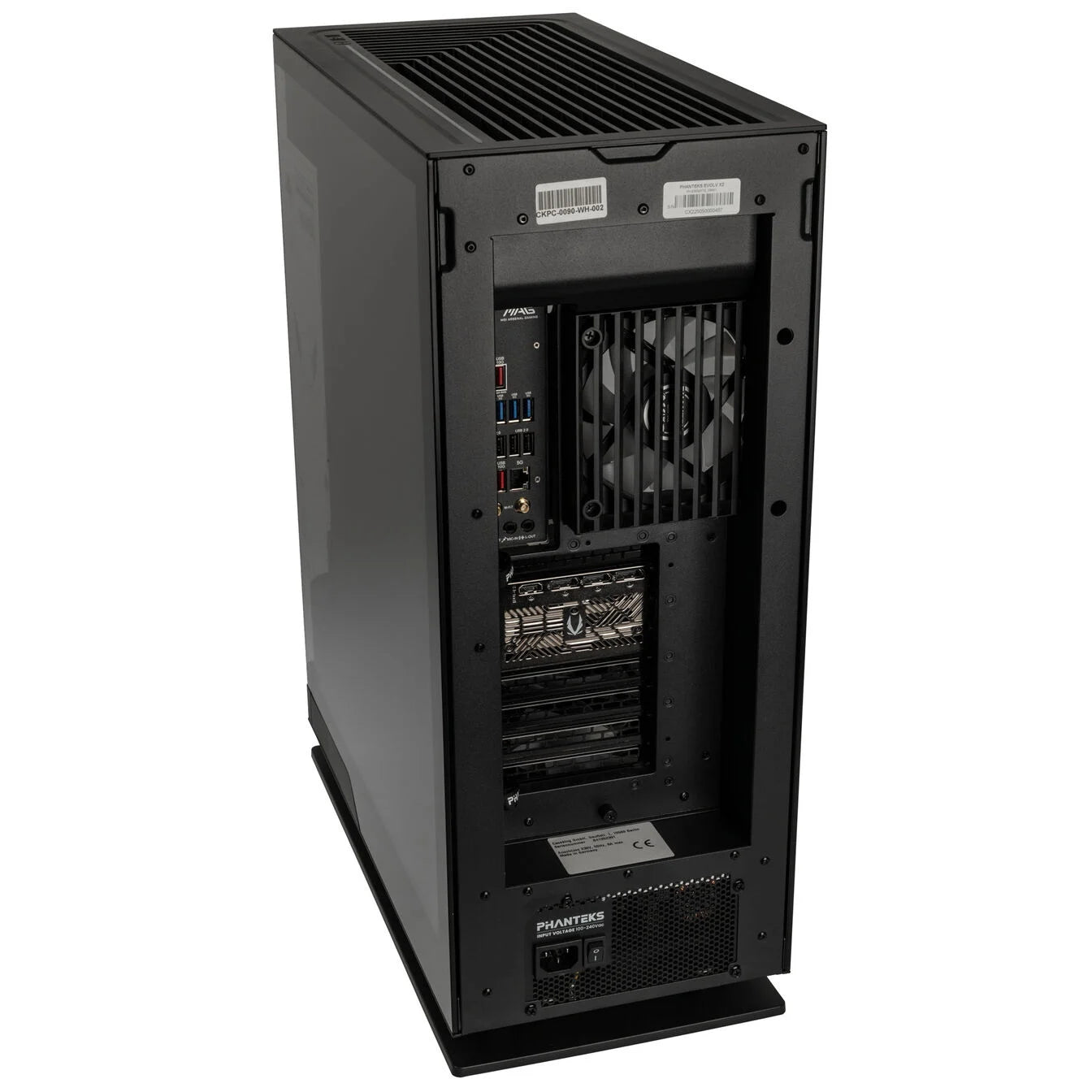 KingForge Gaming-PC GrandMaster, AMD Ryzen 7 9850X3D, RTX 5090, Phanteks Evolv X2 – Fertig-PC avec Windows - King Mod Systems - vue 3