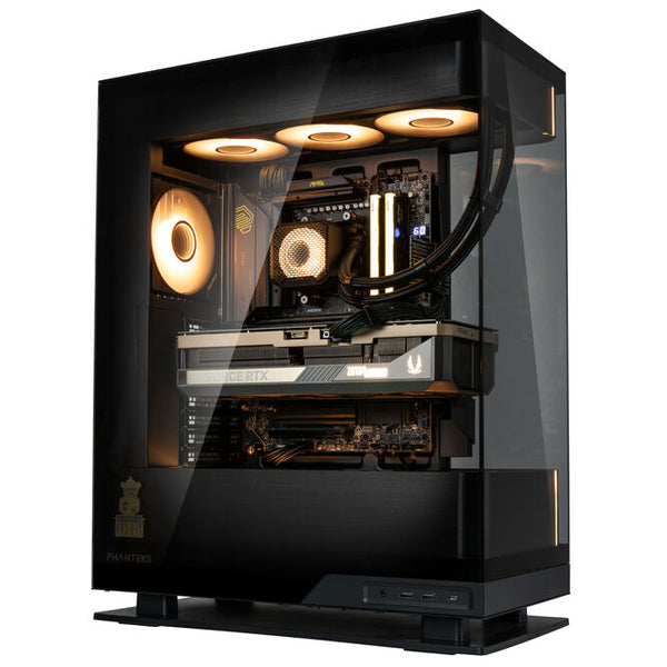 KingForge Gaming-PC GrandMaster, AMD Ryzen 7 9850X3D, RTX 5090, Phanteks Evolv X2 – Fertig-PC - King Mod Systems