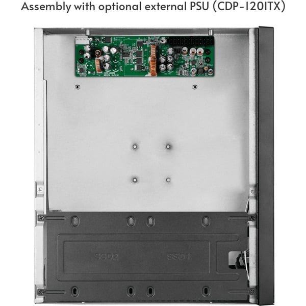 Chieftec IX-06B-OP, Desktop-Gehäuse - Chieftec - vue 7