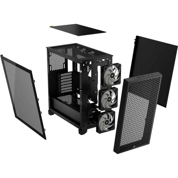Corsair 3000D RGB Airflow, Tower-Gehäuse - Corsair - vue 14