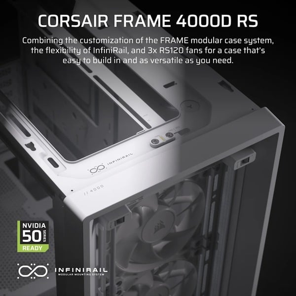Corsair FRAME 4000D RS, Tower-Gehäuse - Corsair - vue 3