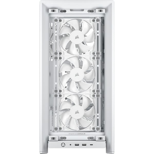 Corsair FRAME 4000X RS White, Tower-Gehäuse - Corsair - vue 3