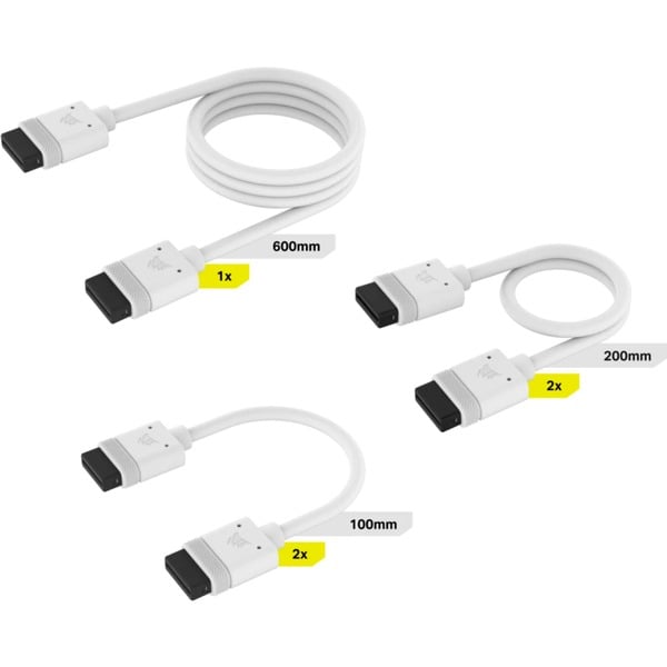 € 29,40 Corsair iCUE LINK câble-Kit, 600 / 200 / 100mm, gerade - Corsair
