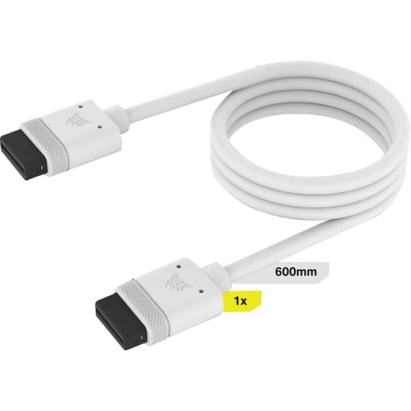(€ 20,87 / 1 m) Corsair iCUE LINK câble, 600mm, gerade - Corsair