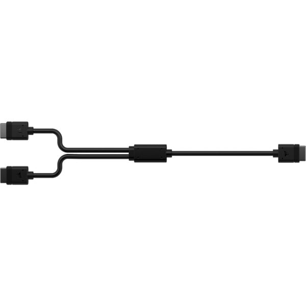 (€ 21,00 / 1 m) Corsair iCUE LINK Y-câble, 600mm, gerade - Corsair - vue 4