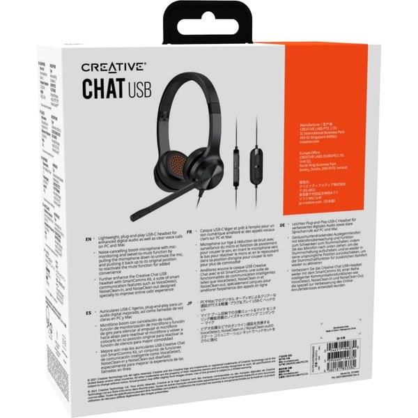 Creative Chat USB, Headset - Creative - vue 6